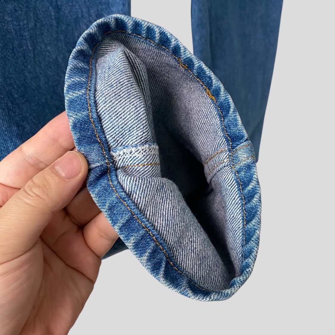 (32)80s 리바이스505 오렌지탭 데님 청바지 상품이미지8