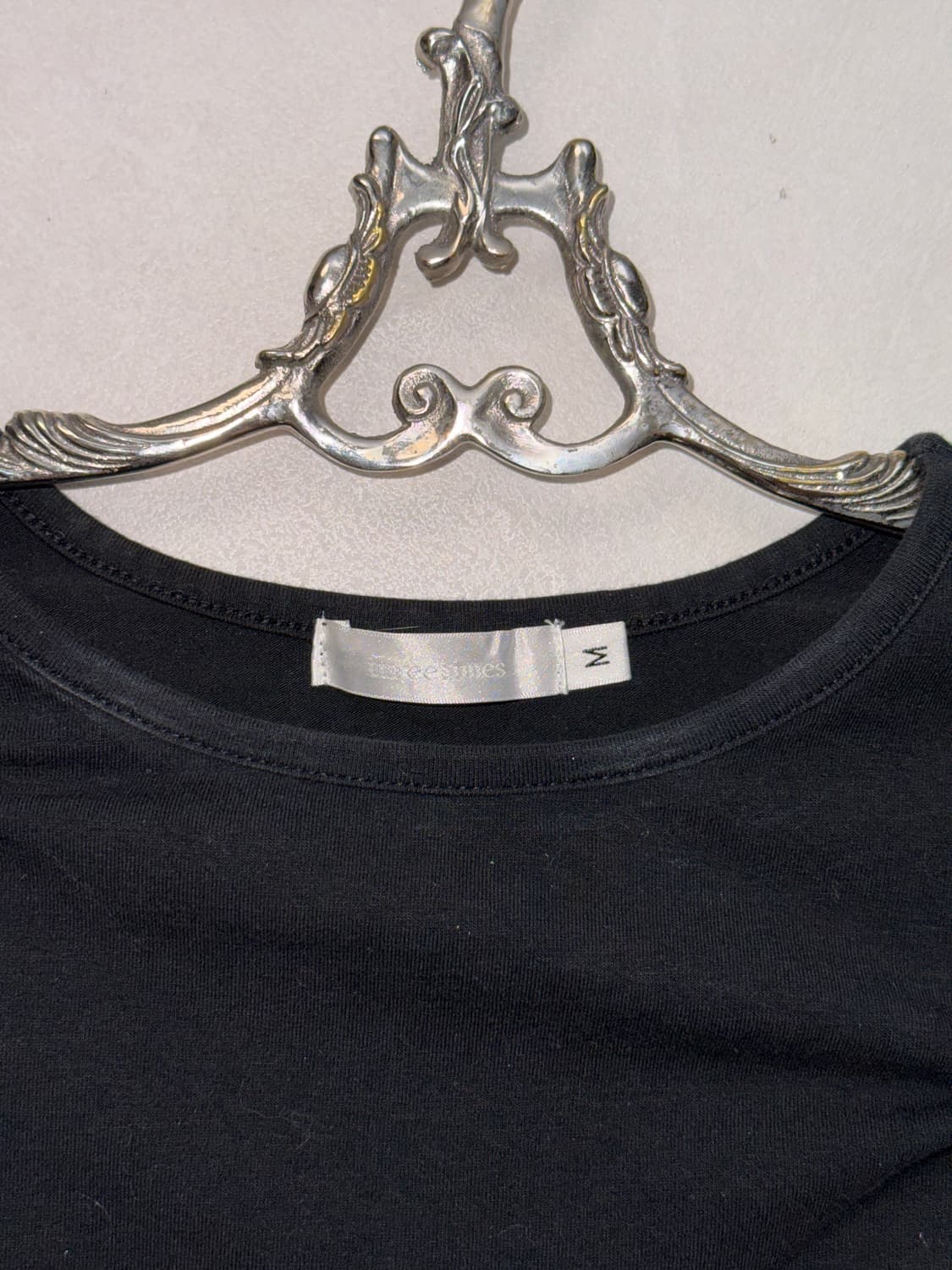 Threetimes stella tee black 상품이미지7