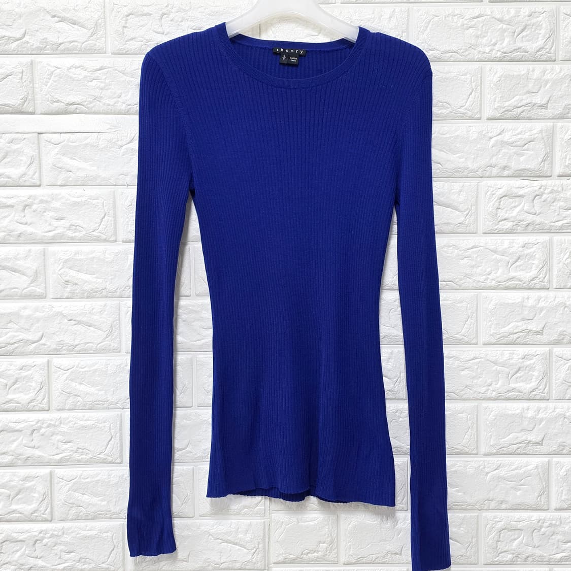 택포// 띠어리 Theory 블루 니트 S 상품이미지1