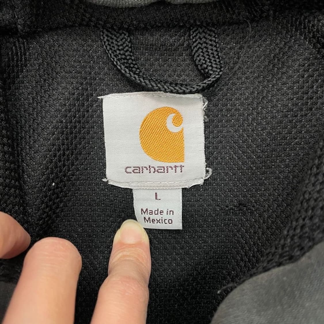 CARHARTT 레인 디펜더 후드집업 차콜 L 상품이미지5