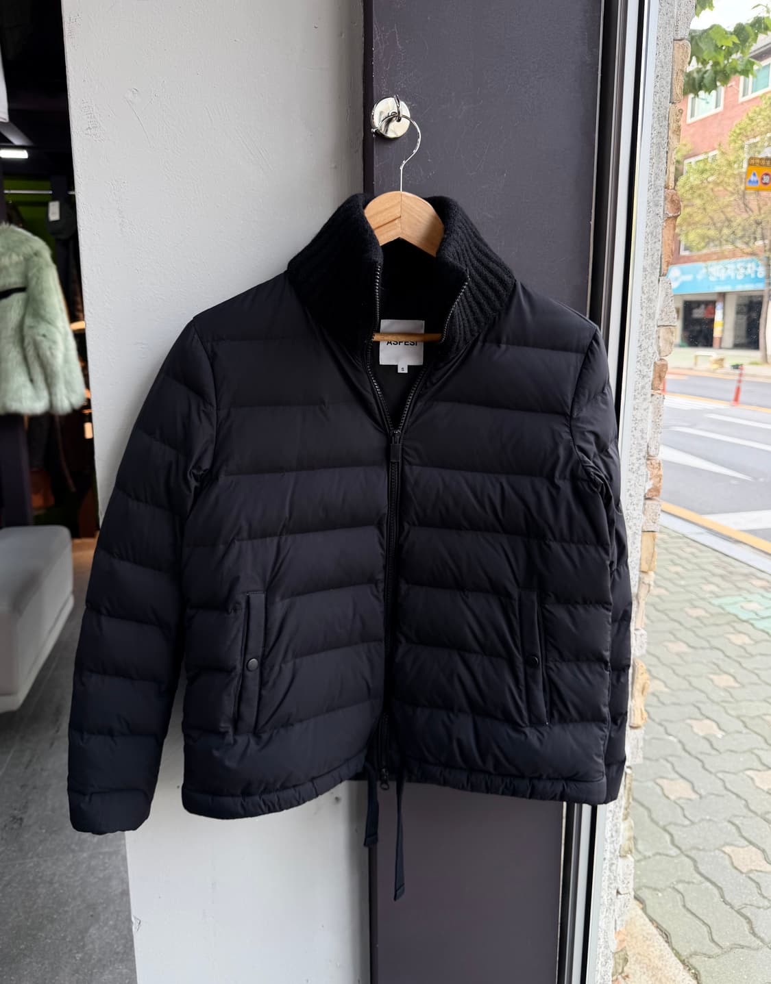 S/ 아스페시 하이넥 패딩 점퍼 상품이미지2