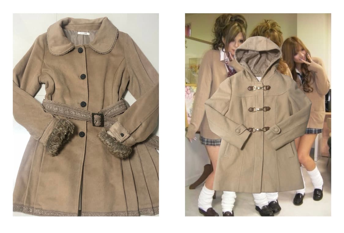 리즈리사 엑시즈팜 갸루 코트 랜박 랜덤박스 히메갸루 라떼갸루 빈티지 상품이미지4