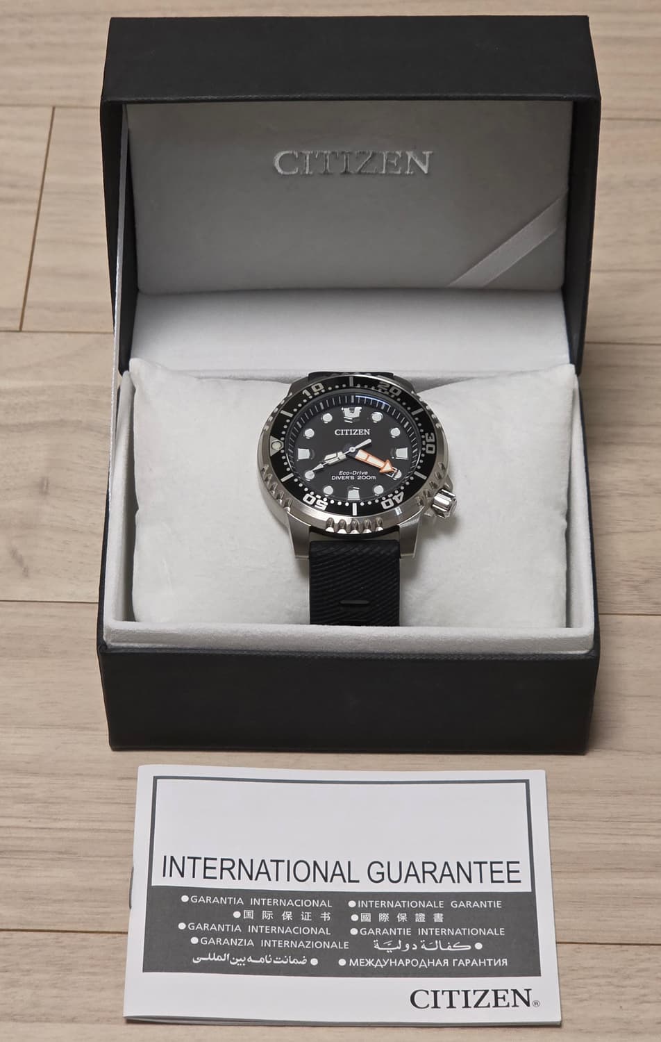 시티즌(CITIZEN) 프로마스터 다이버 태양광 에코 드라이브 시계 (풀 상품이미지6