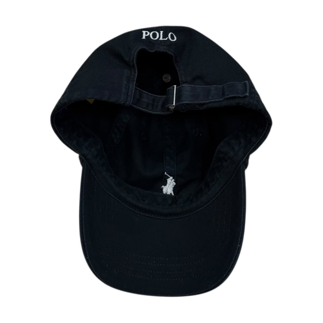 폴로 랄프로렌 빈티지 포니 볼캡 모자 블랙 상품이미지3