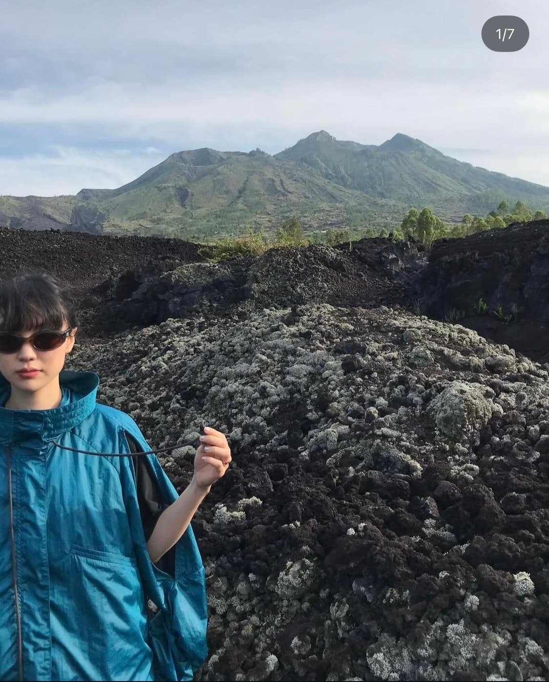 애옹쓰 판초 파라슈트 베스트 블루 상품이미지3