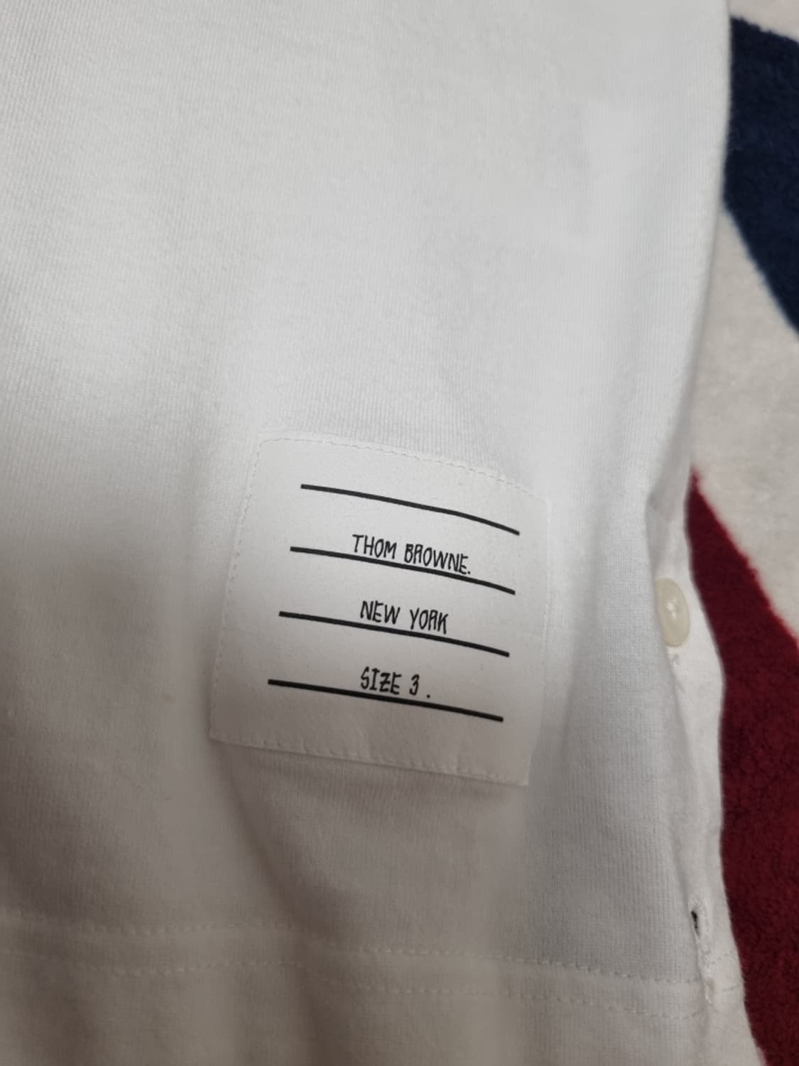 톰브라운 사선 반팔 상품이미지4