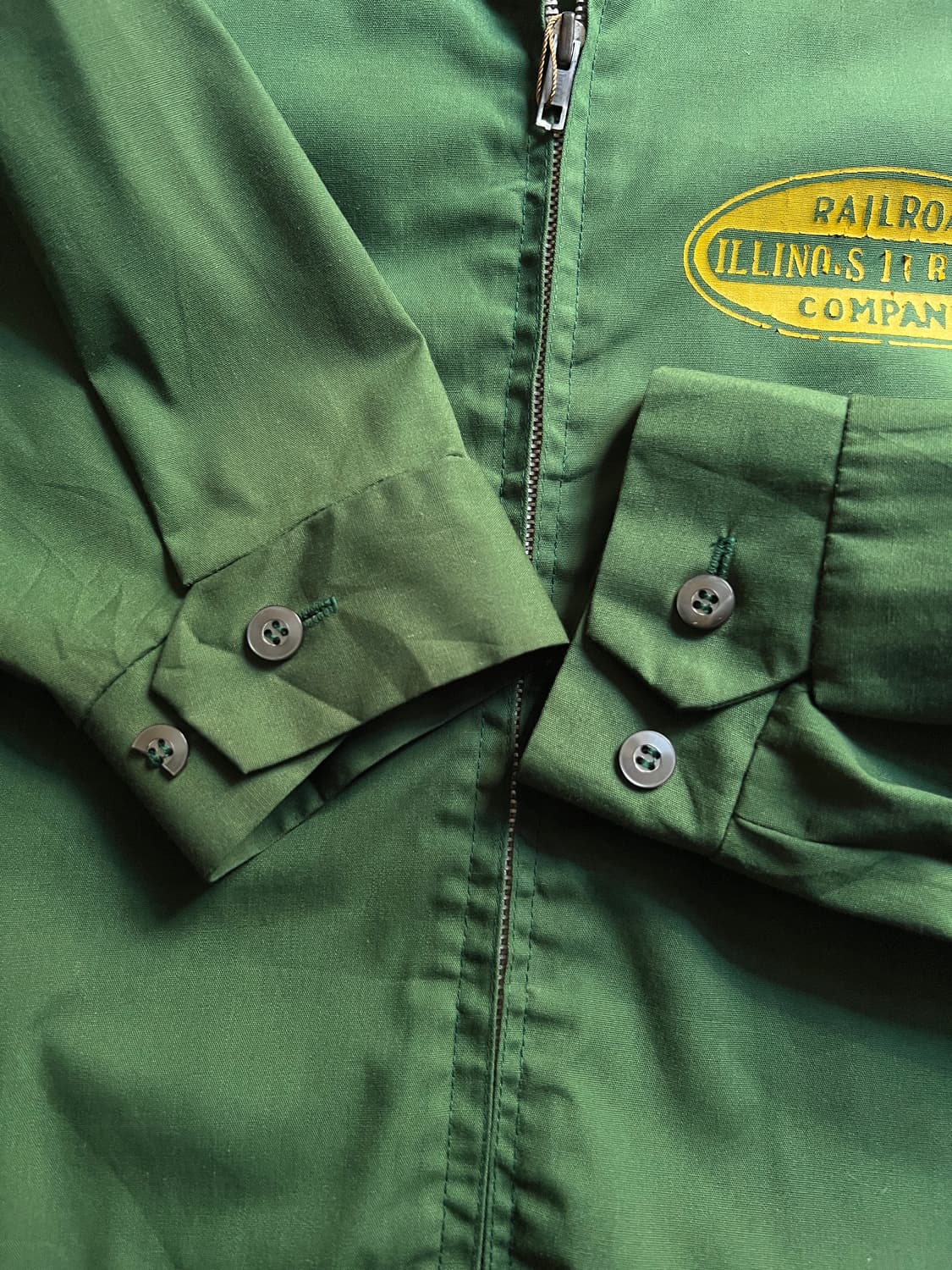 [XL]70's USA 빈티지 레일로드 해링턴 자켓 상품이미지5