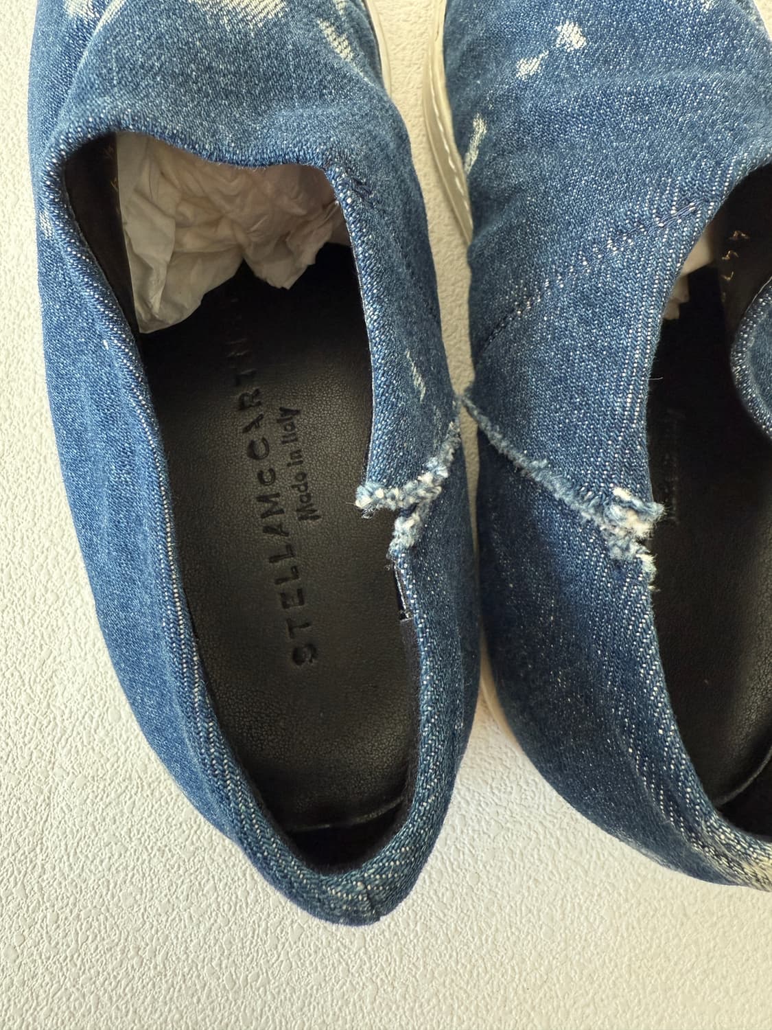 [EU36.5, 235]스텔라 매카트니 데님 슬립온(ITALY) 상품이미지5