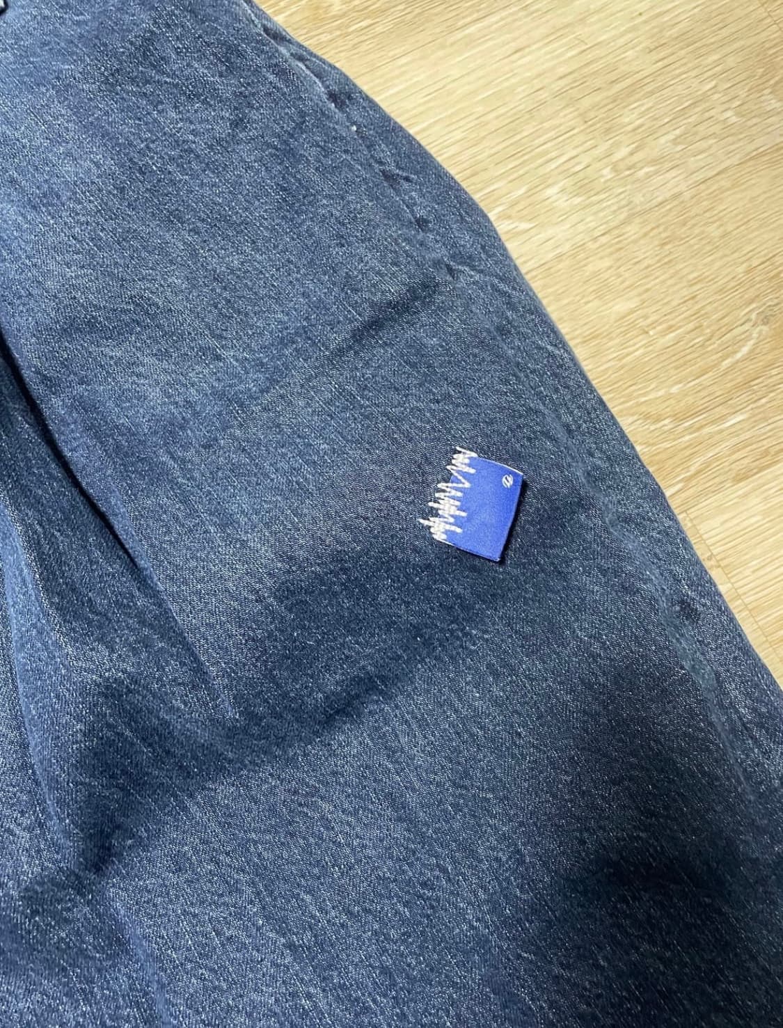 Zara x Ader Error Wide Leg Jeans Blue/34 상품이미지4