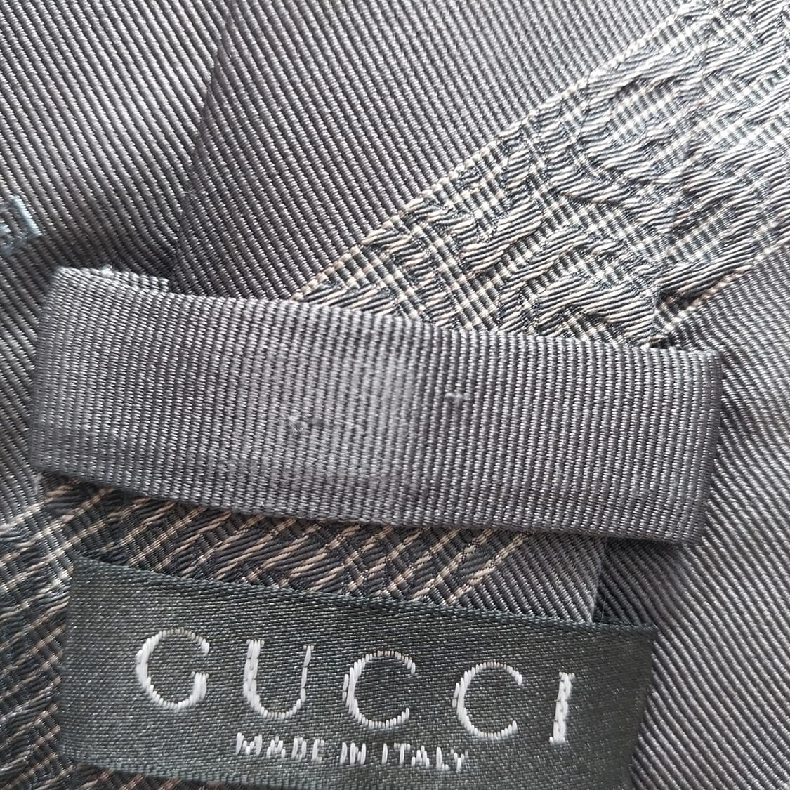 구찌 실크 그레이 로즈 자카드 넥타이 9.8cm A+~A등급 K1507
 상품이미지9