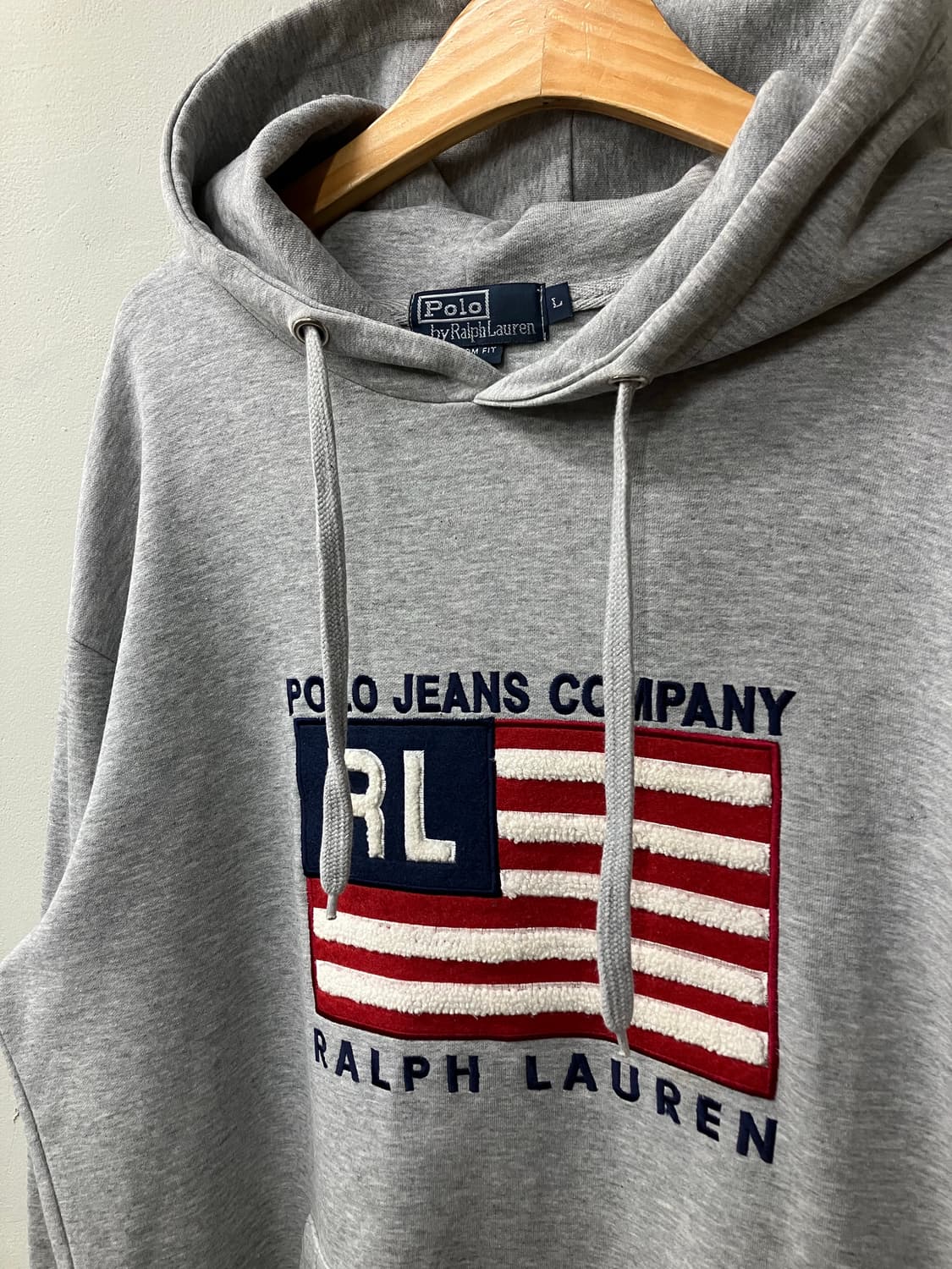 폴로 랄프로렌 성조기 후드티 상품이미지3