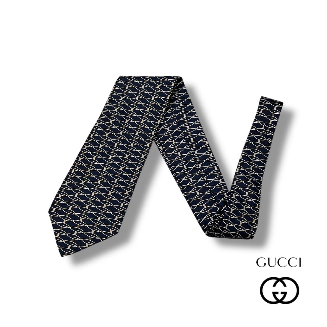  구찌 패턴 실크 넥타이 y14364 상품이미지1