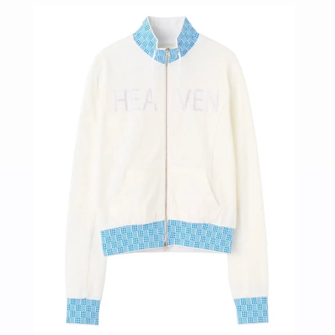스컬프터 Heavenly Gingham Track Jaket White  상품이미지1