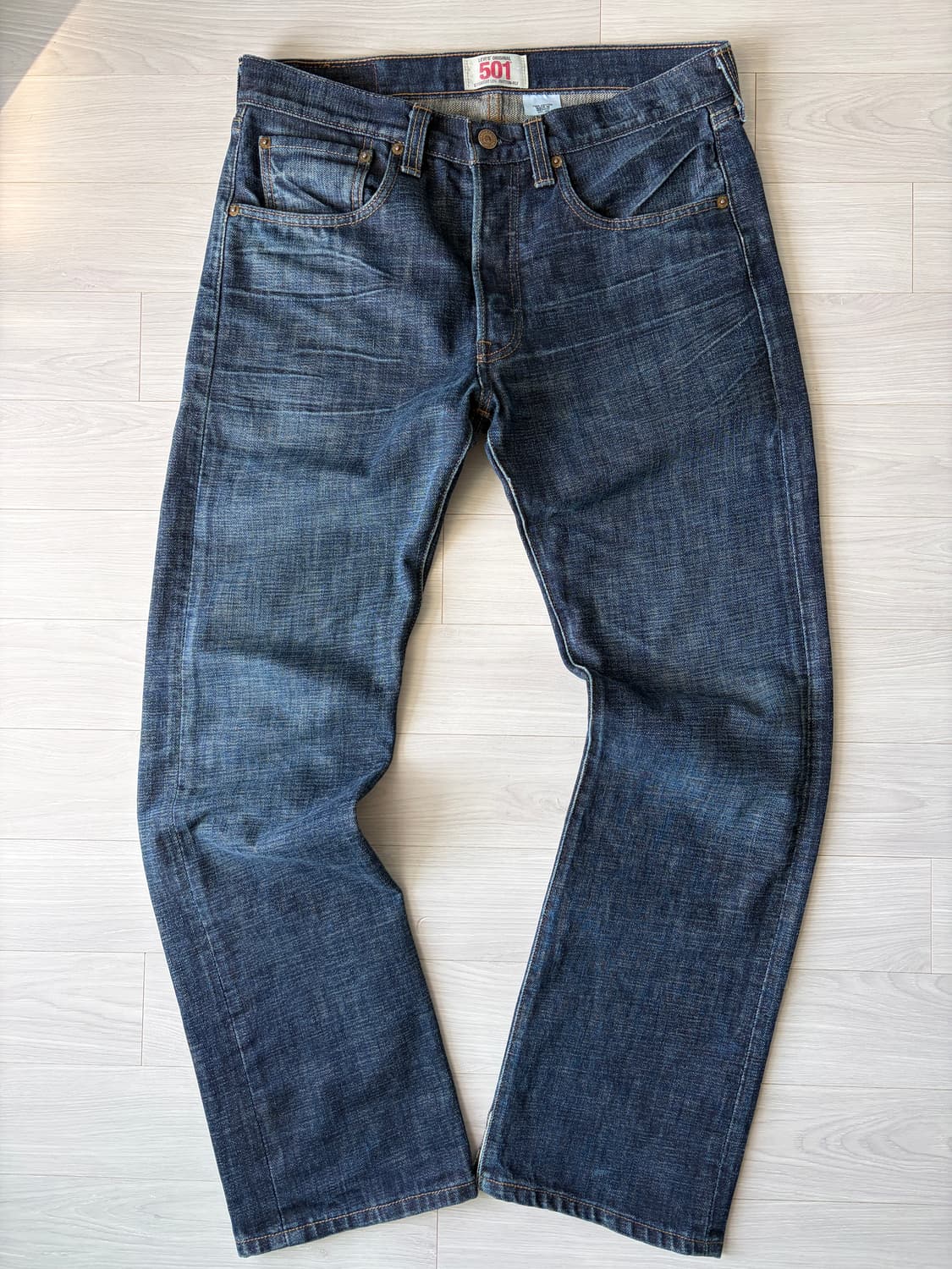리바이스 501 빈티지 슬럽 데님 상품이미지1
