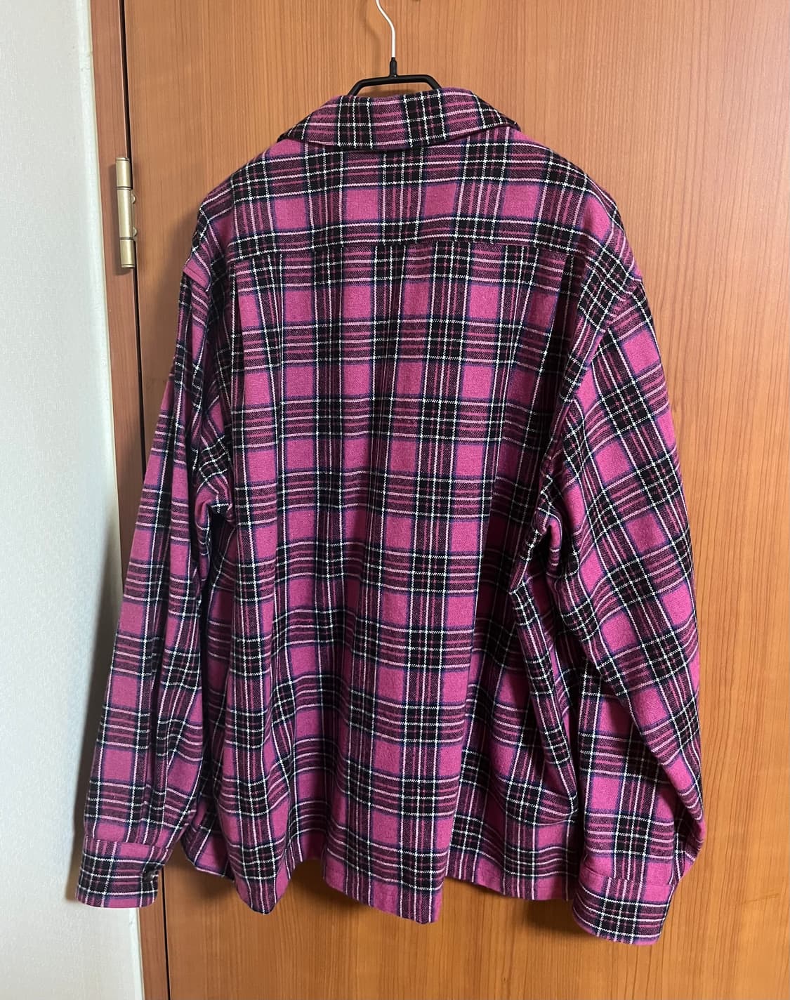 [4] 캐피탈 Kapital 울 체크보드 셔츠 핑크 상품이미지2