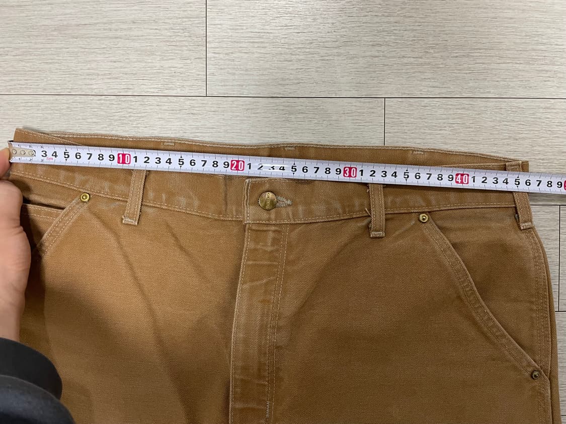 칼하트 B01 더블니 카펜터 팬츠 36 상품이미지4