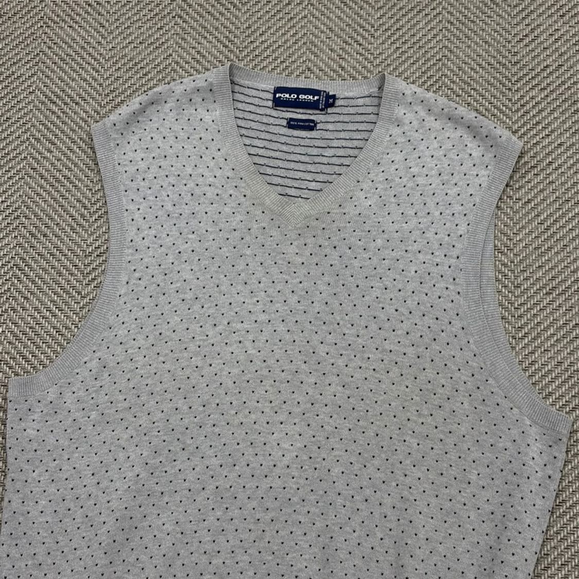 폴로 랄프로렌 골프 도트 베스트 v2093 상품이미지3