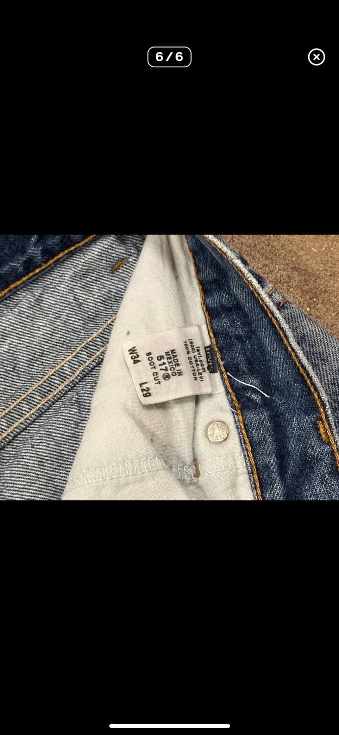 리바이스 517(34x29) 상품이미지4