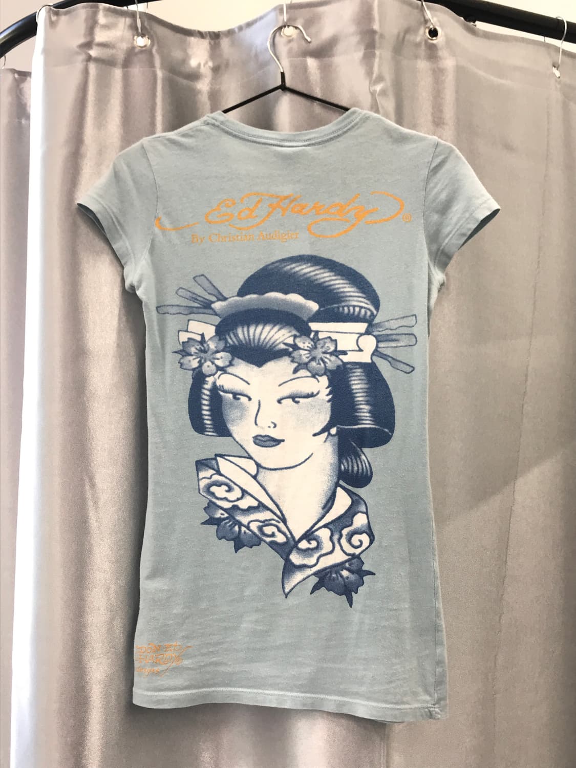 Ed Hardy 'Geisha' Printing T-shirts 상품이미지6