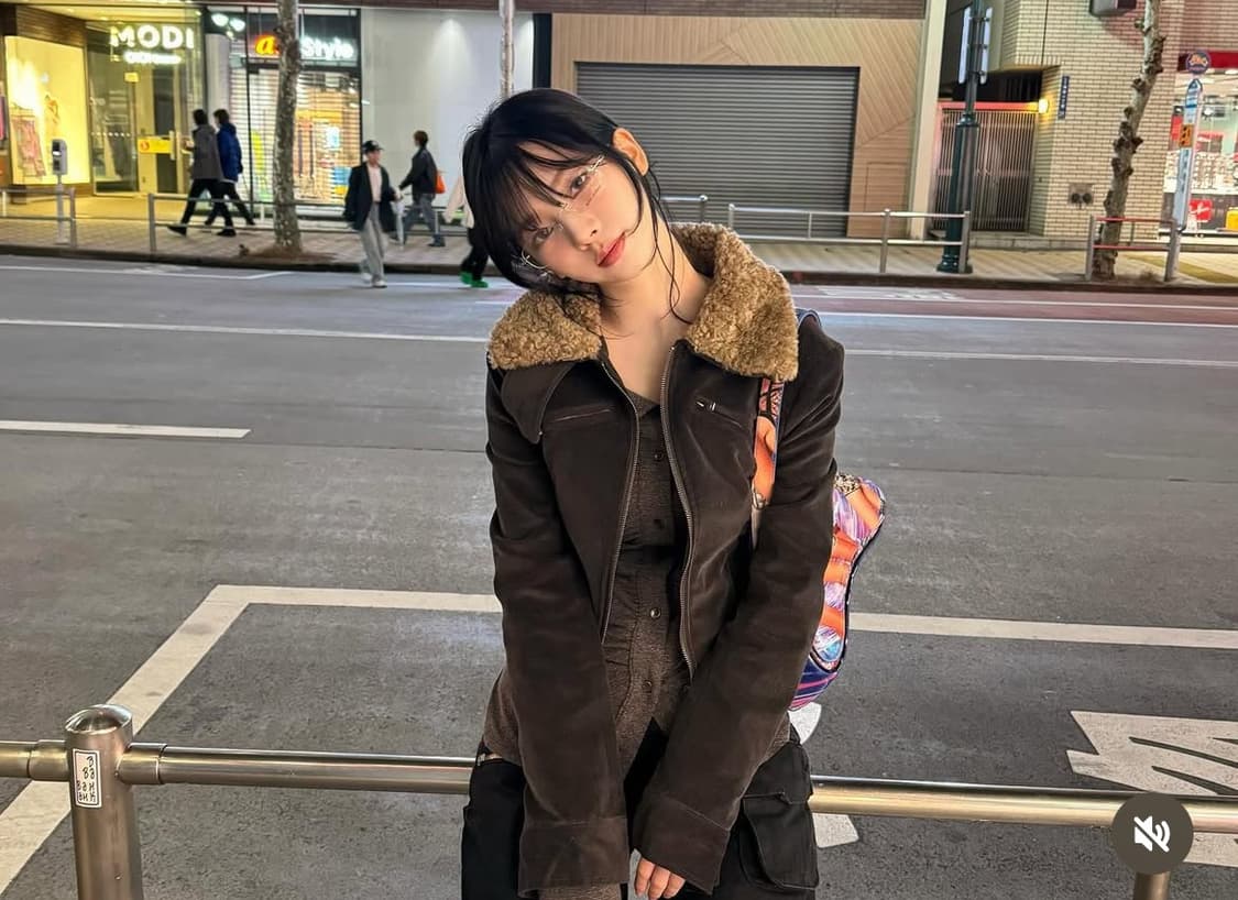 비데블 골덴 퍼자켓 브라운 (카리나 착용)  원가 16인데개꿀매라농ㅋㅋ! 상품이미지4