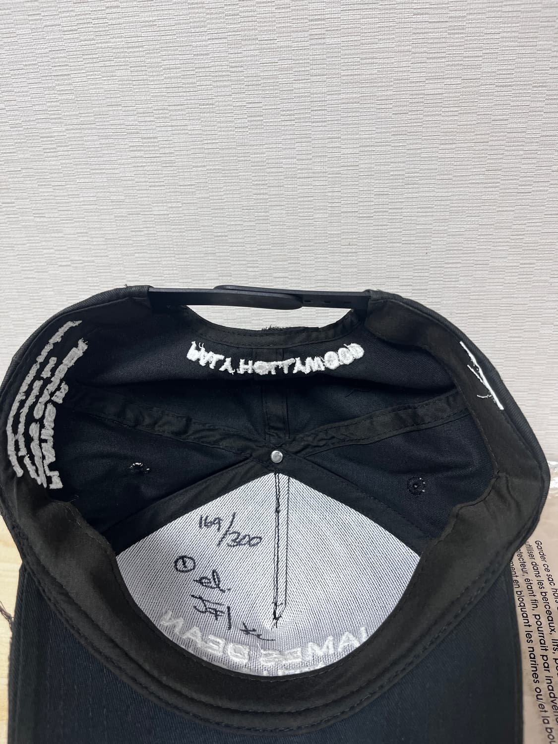 팔리할리우드 제임스딘 jddc 캡 빈티지블랙 상품이미지2