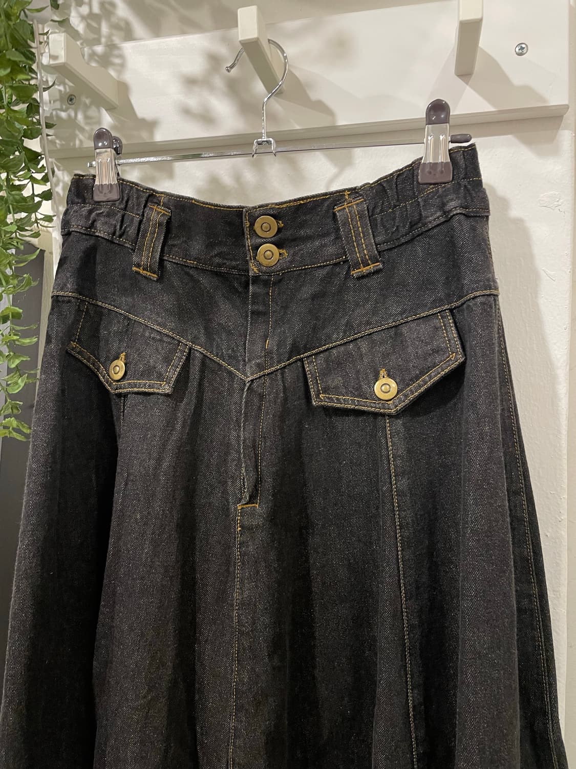 Utility Denim Midi Skirt 상품이미지7