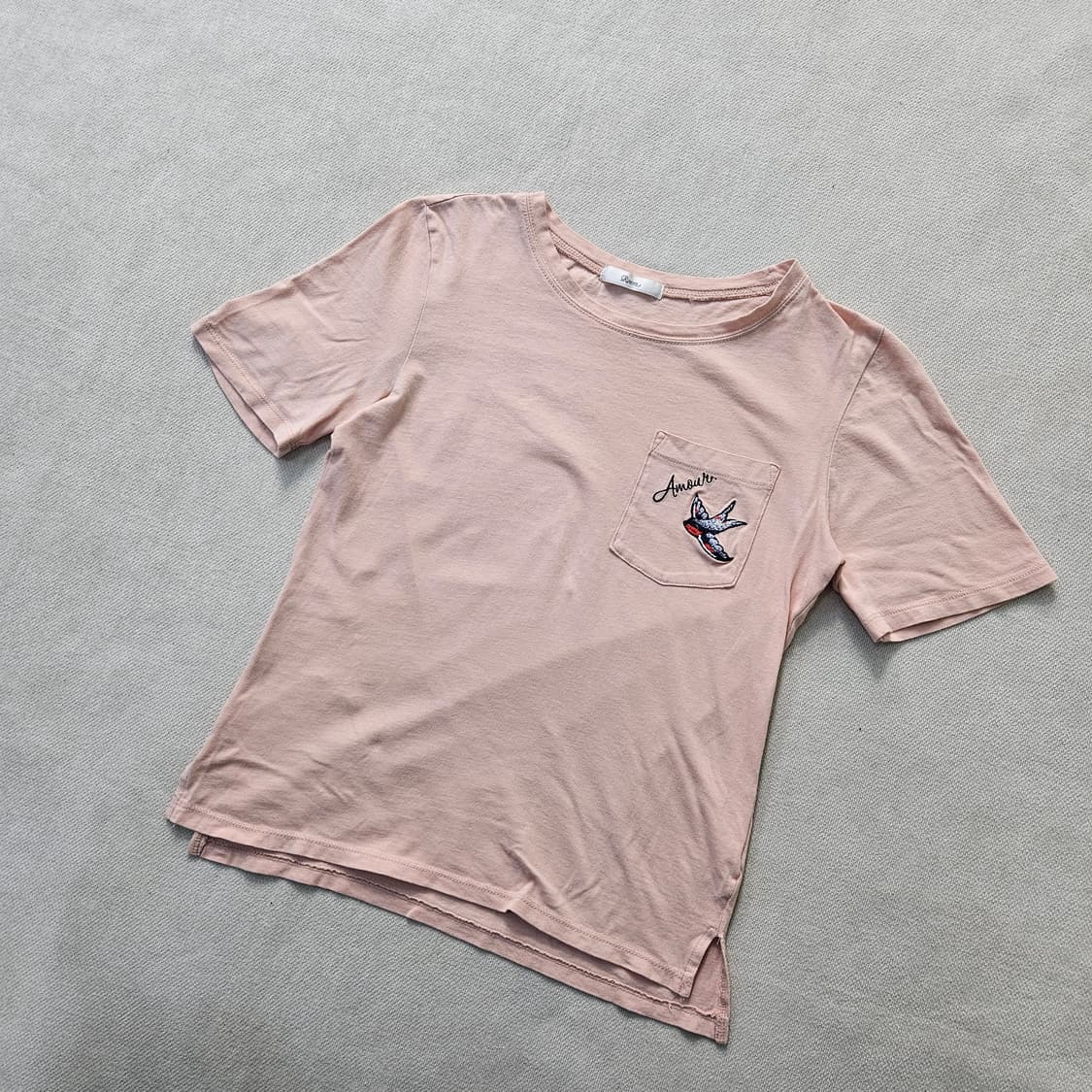 90 로엠 여성 포켓 반팔티 0408Y 상품이미지1