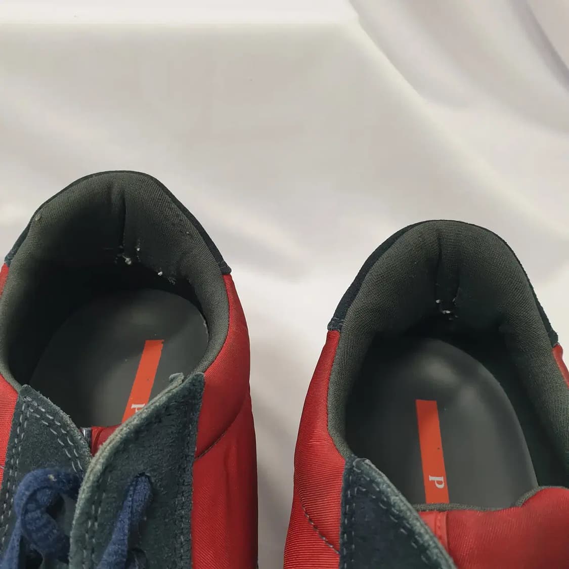 7/260 프라다 스포츠 나일론 스웨이드 콤비 러닝 로우 탑 상품이미지6