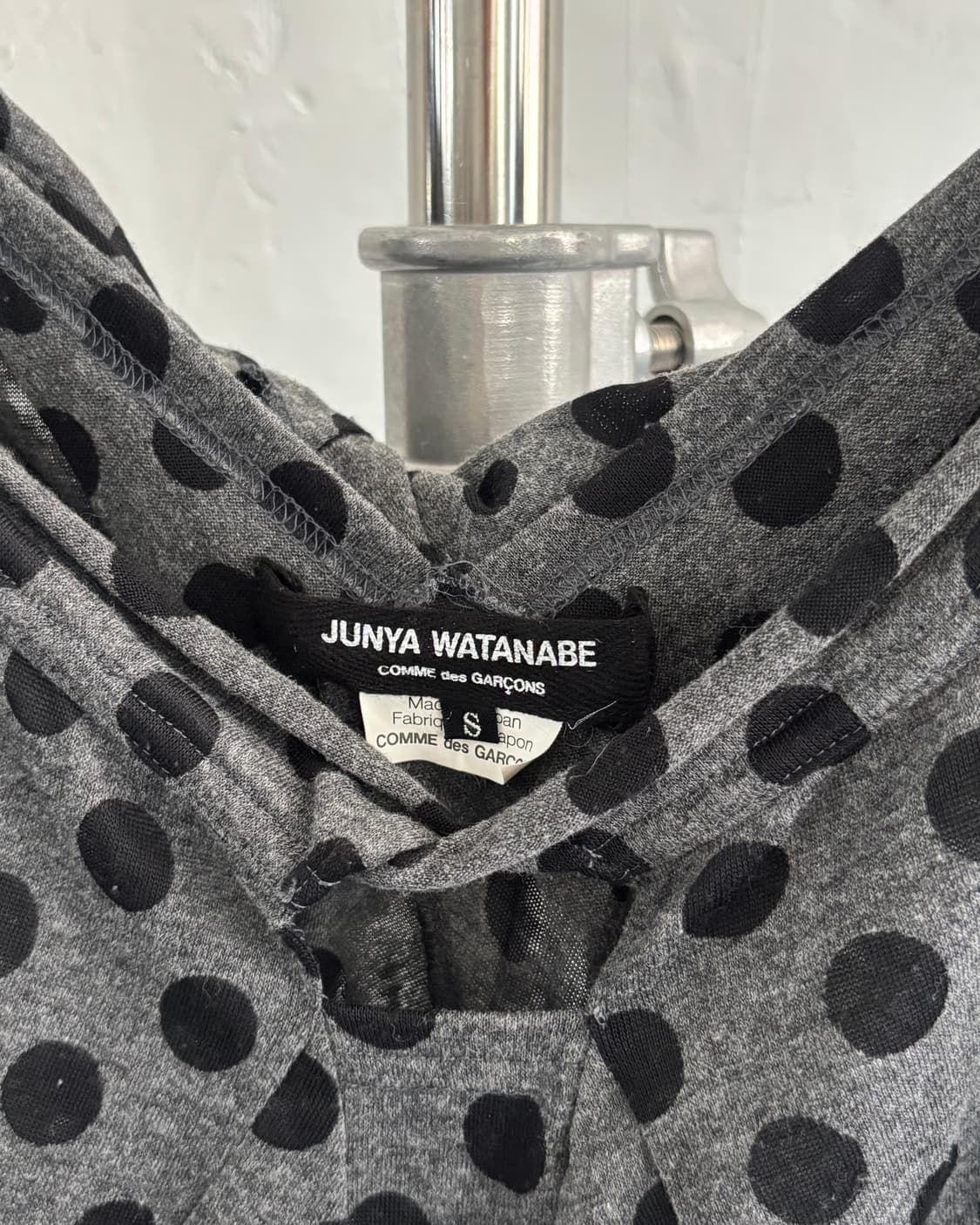 Junya Watanabe 준야와타나베 빈티지 도트 슬리브리스 캐미솔 상품이미지6