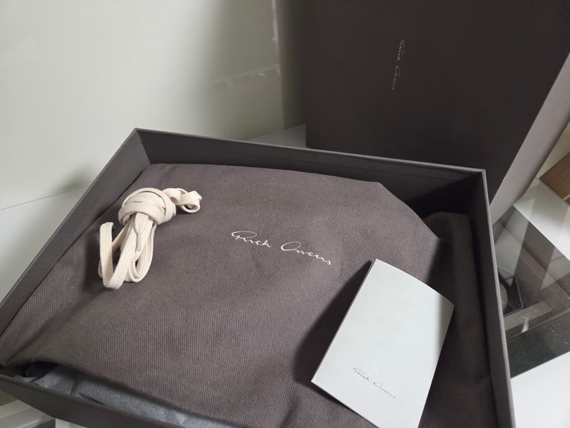 릭오웬스 릭반스 스니커즈 밀크 상품이미지6