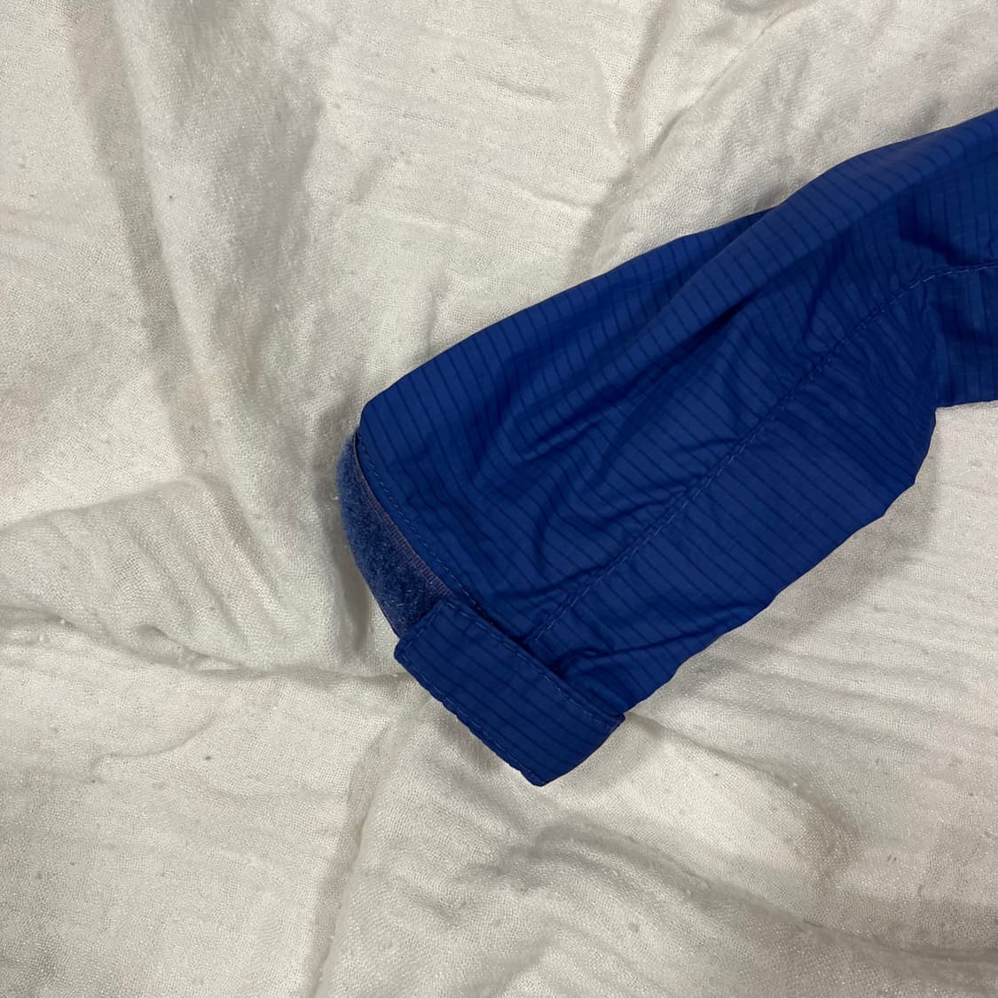 노스페이스 키즈 바람막이 105 레드/블루 상품이미지4