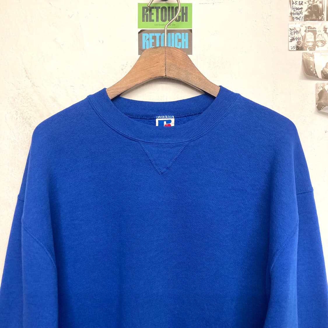 90‘s USA 러셀 맨투맨 ‘로얄블루‘ 상품이미지2