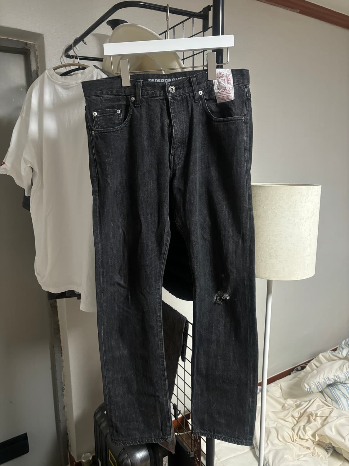 네이버후드x루커 흑청 데님32 상품이미지2