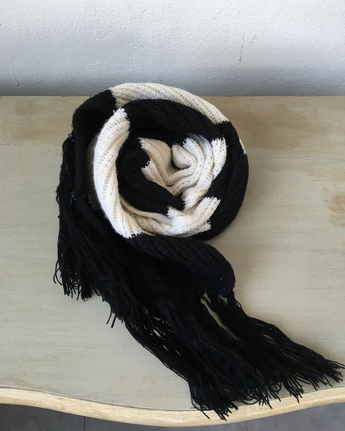  stripe pattern muffler 상품이미지2