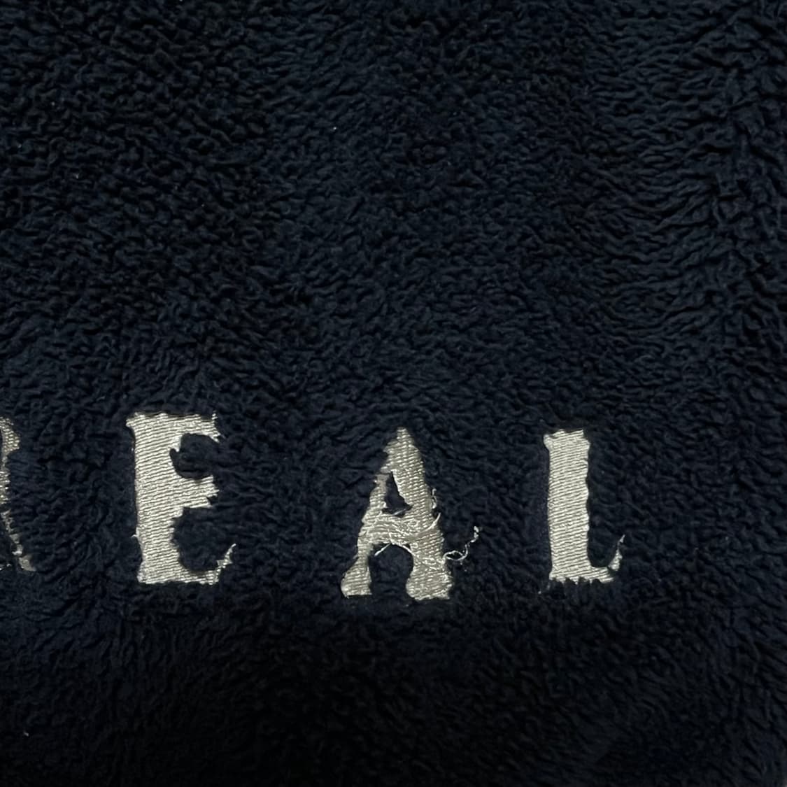 noize 컬러 블록 뽀글이 후드 집업 S 상품이미지6