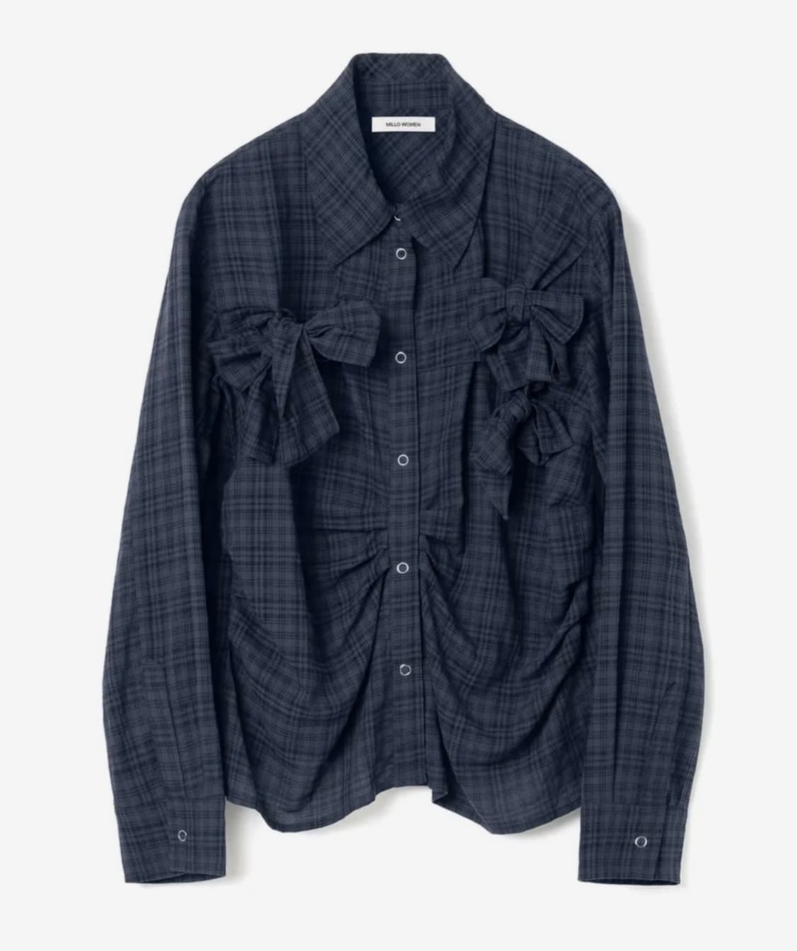 밀로 우먼 리본 타이 셔츠 상품이미지1