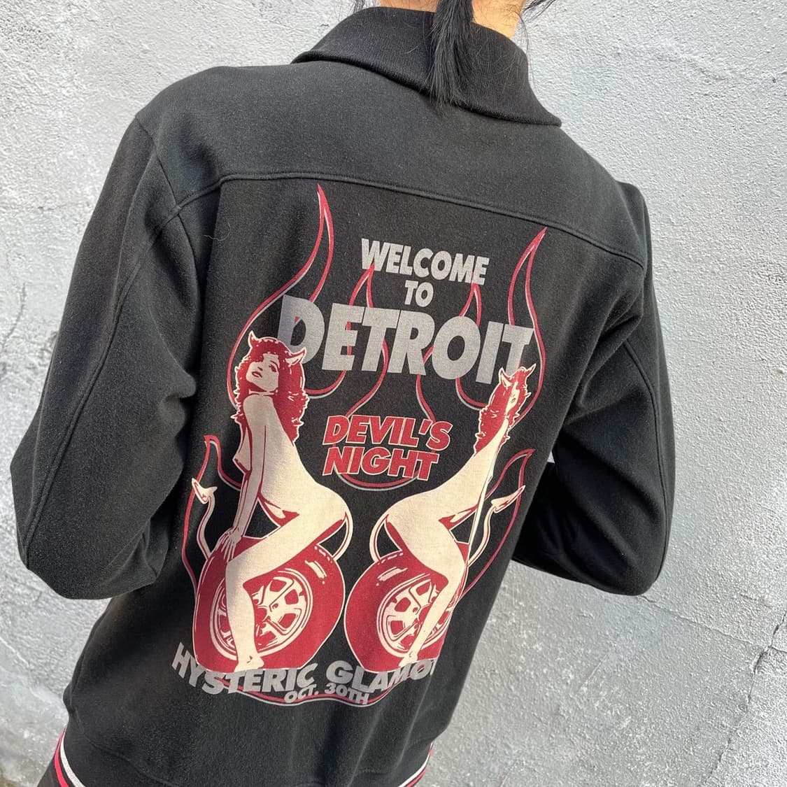 히스테릭글래머 데빌나이트 집업 상품이미지3