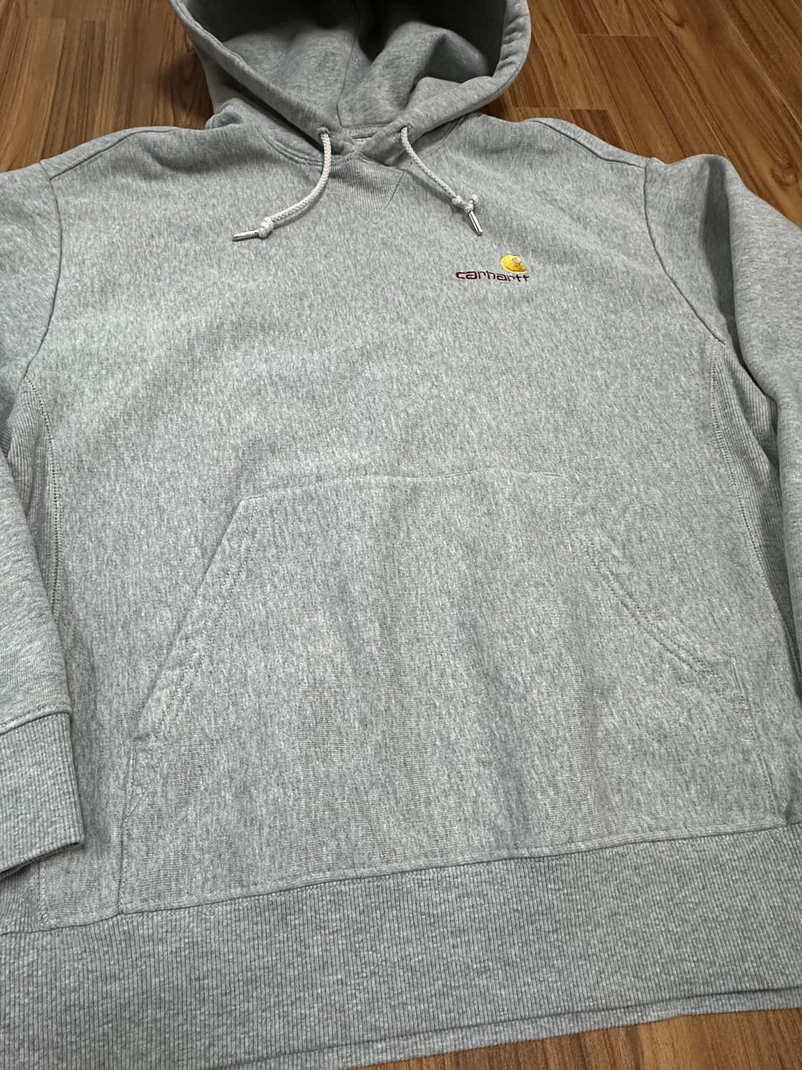 칼하트 WIP 기모 후드 스웻셔츠 M 상품이미지4