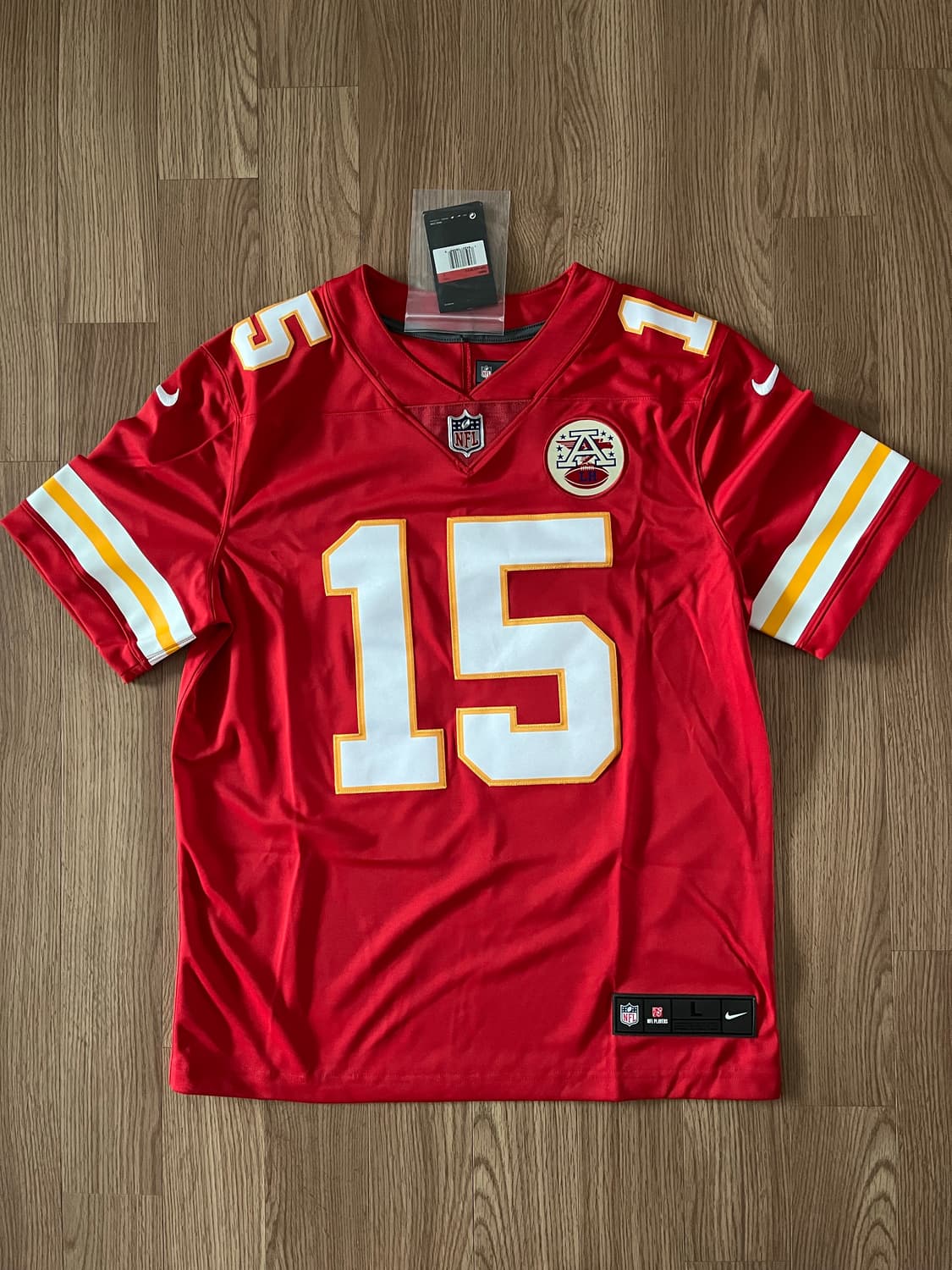 나이키 캔사스 시티 치프스 패트릭 마홈스 베이퍼 언터처블 리미티드 L 상품이미지1