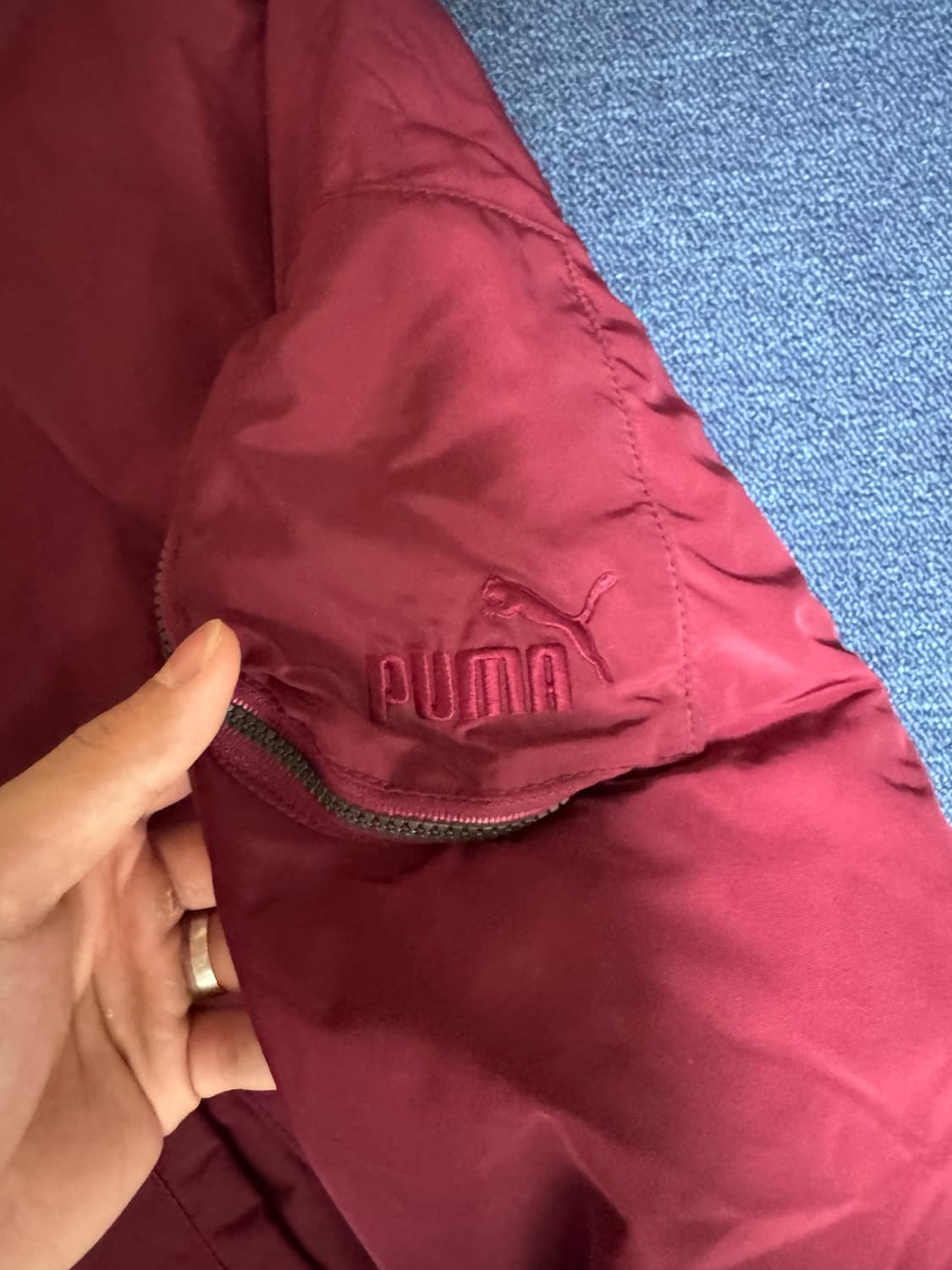 puma 버건디 항공점퍼 상품이미지3