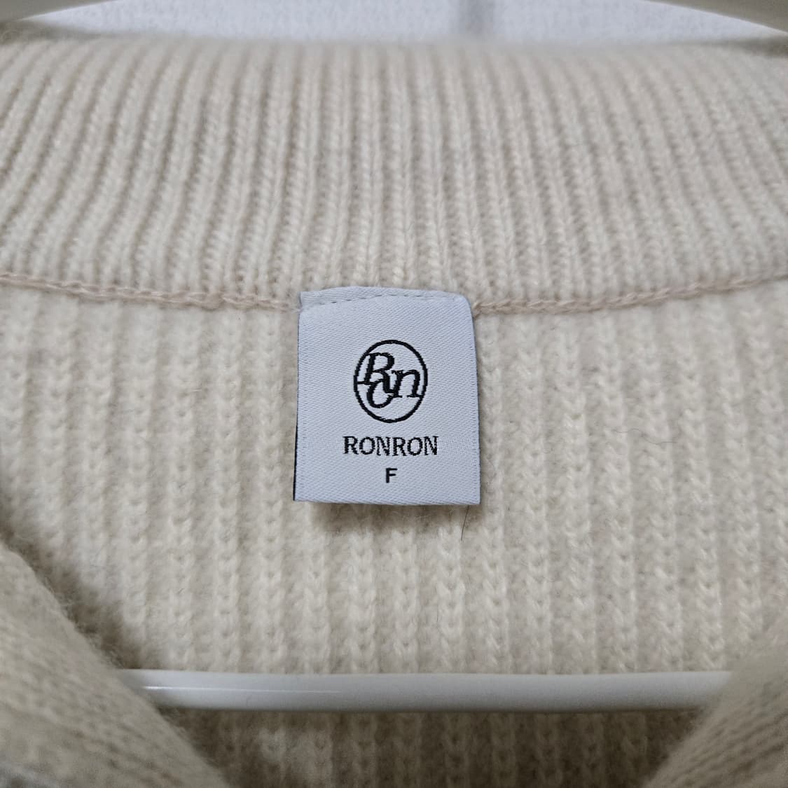 론론 라쿤 하프집업 니트 / 여성 니트/ 여자 니트  상품이미지2