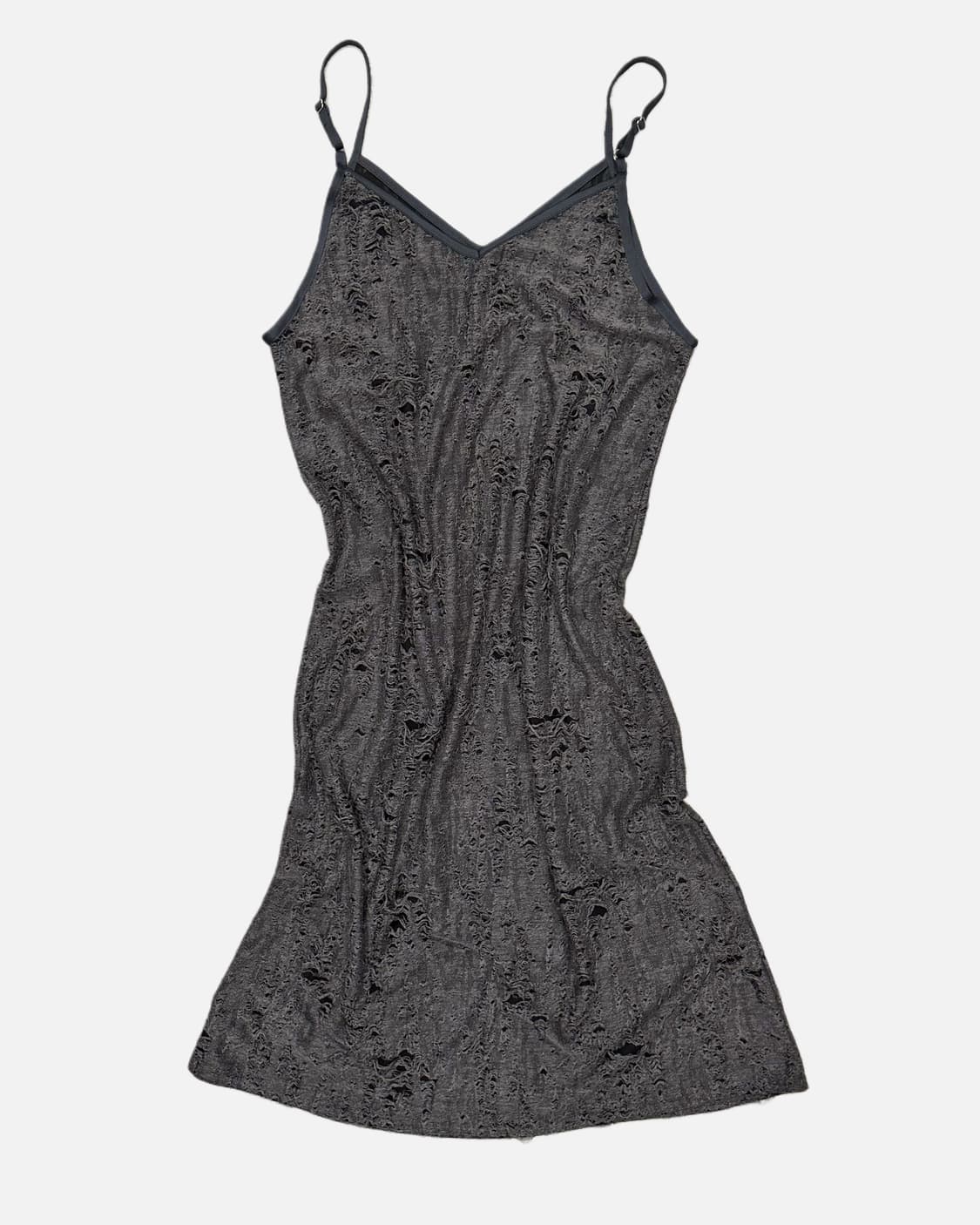 grunge distressed grey dress 상품이미지1