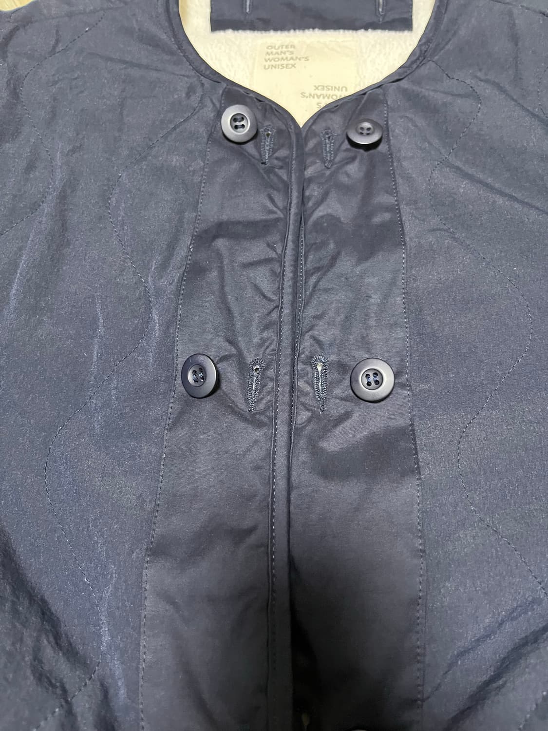 남여공용 퀼팅 플리스 라이너 자켓 100 상품이미지4