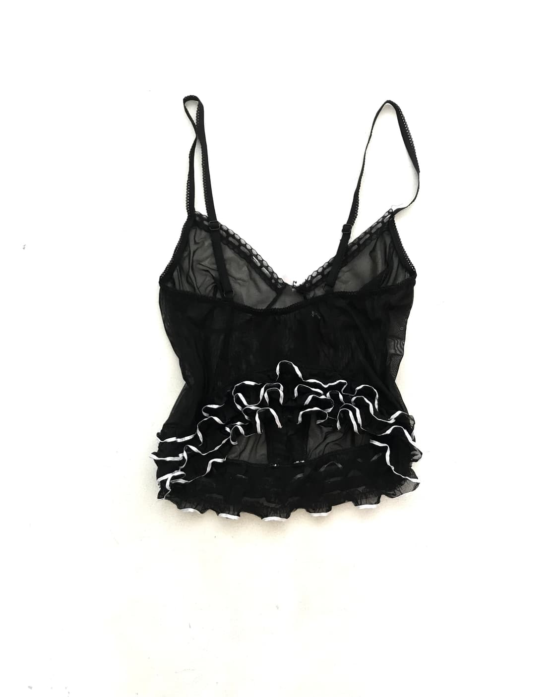 Black&White maid slip mini sleeveless 상품이미지2
