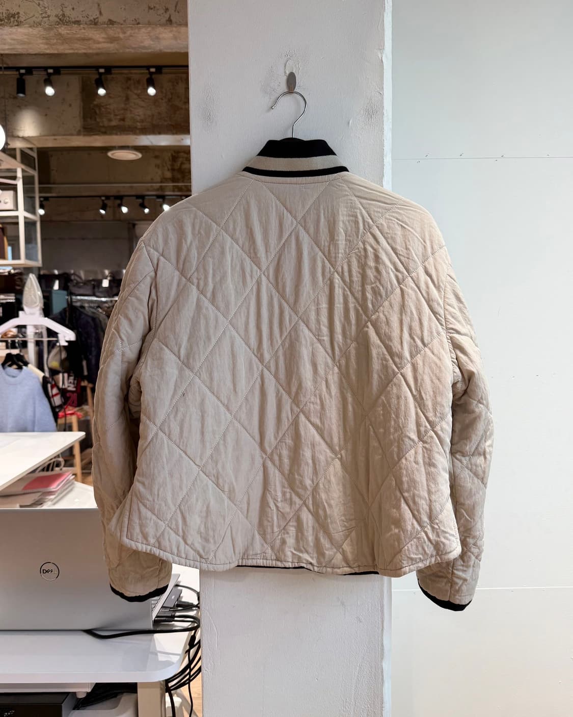 비비안웨스트우드 블랙 orb자수 리버시블 봄버 자켓  상품이미지8