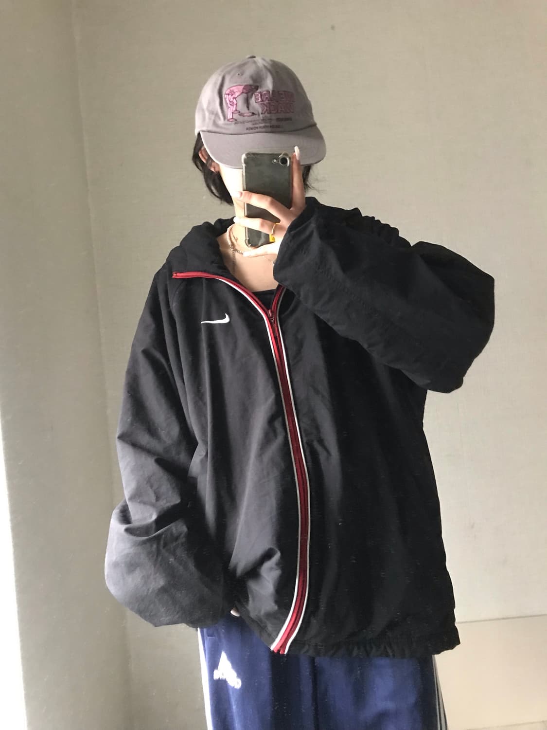 나이키 00s 블랙 패딩 상품이미지1