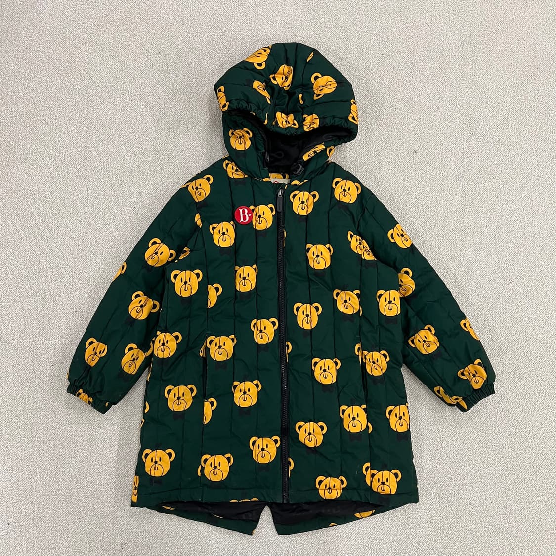 130 베베드피노 키즈 퀄팅 롱패딩 0225M1 상품이미지1