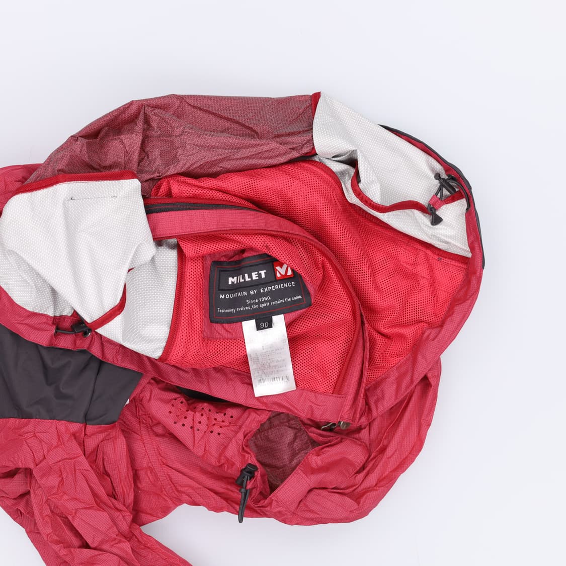 [90] 밀레 등산복 후드 바람막이 집업 자켓 1222J 상품이미지4