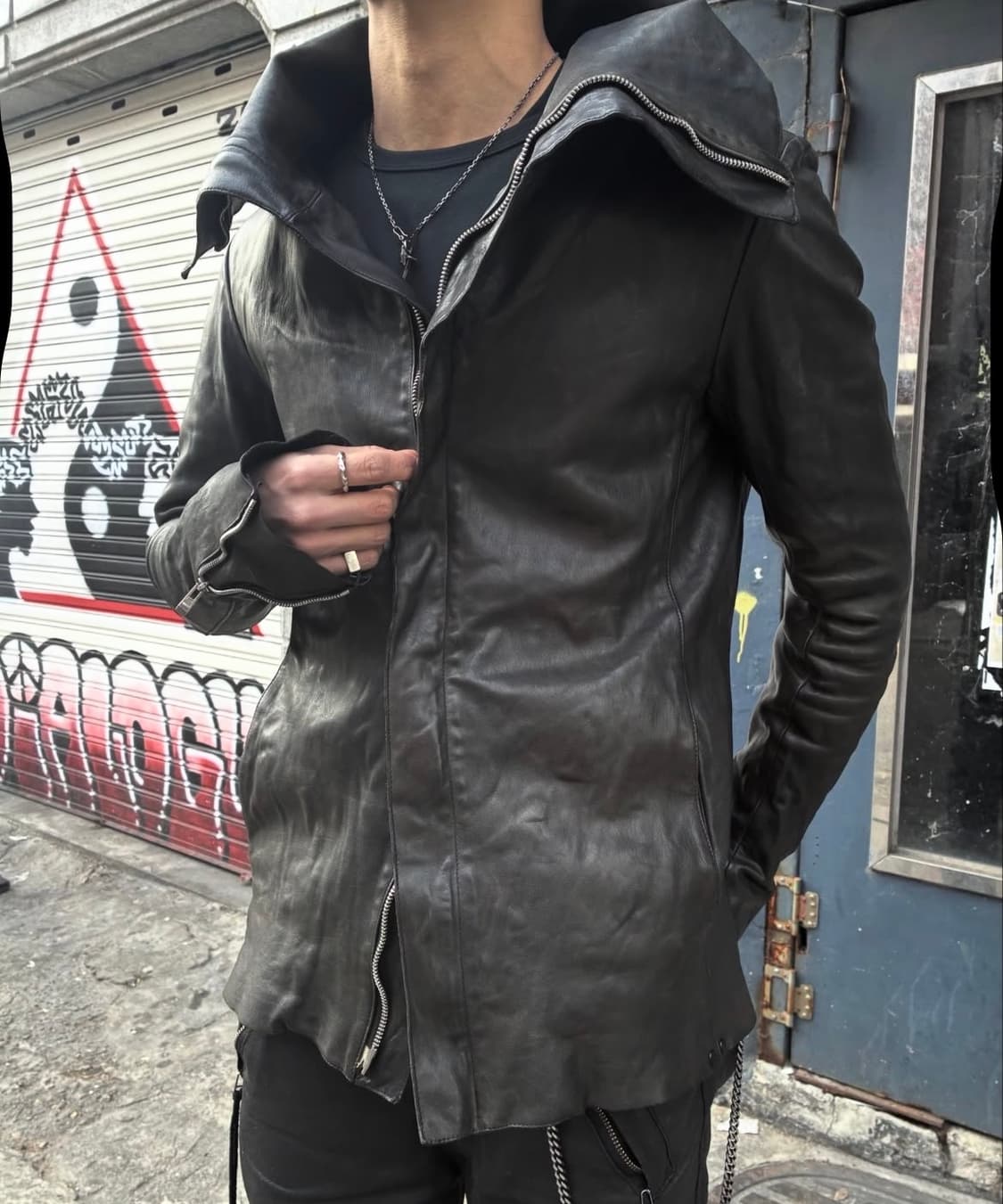 인카네이션 하이넥 자켓 m 상품이미지2