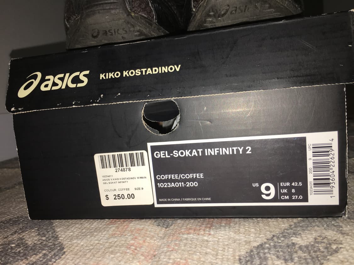 Asics kiko kostadinov gel sokat coffee 상품이미지5